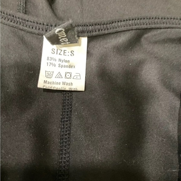 Automet One Piece Black Workout‎ Jumpsuit  Size Small - Picture 3 of 7